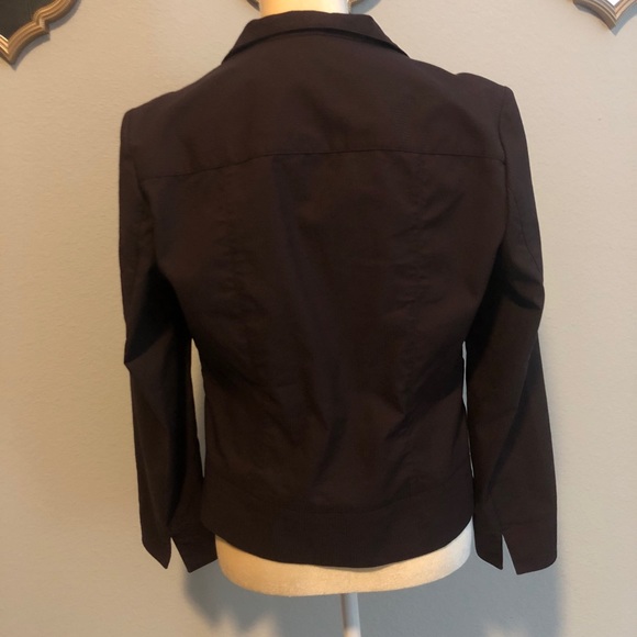 Coldwater Creek brown blazer - Picture 3 of 5